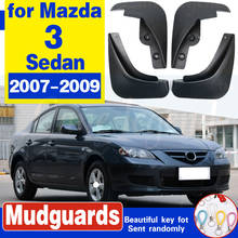 Guardabarros delantero y trasero para coche, aleta de barro moldeada, para Mazda 3 i Sedan, después del facelift, 2007, 2008, 2009 2024 - compra barato