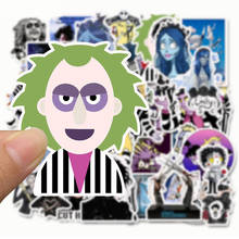 YC-042# 50/pcs PVC Sticker No repetition Director Tim Burton Film Fridge Styling Bicycle mobile skateboard Computer stickers 2024 - buy cheap