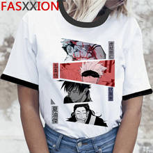Jujutsu Kaisen-Camiseta para hombre, ropa de calle, tumblr, Blanca 2024 - compra barato