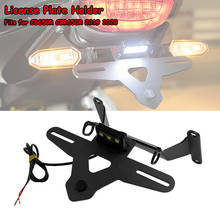 CB CBR 650R Stainless Tail Tidy License Plate Mounting Bracket Holder + LED Light for Honda CBR650R CB650R 2019 2020 2024 - buy cheap