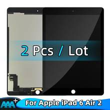 2Pcs AAA+ LCD For iPad 6 Air 2 A1567 A1566 9.7'' 100% AAA+ Grade LCD Display Touch Screen Digitizer Assembly Replacement parts 2024 - buy cheap