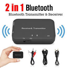 2 in 1 Wireless Bluetooth Transmitter Receiver Adapter Single Audio Music Adapter With USB Charging Cable 3.5mm Audio Cable 2024 - buy cheap