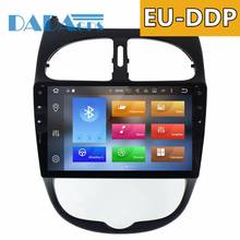 Android 8,1 4G ОЗУ радио автомобильное Стерео GPS навигатор без CD DVD-плеер для Peugeot 206 2000-2016 головное устройство мультимедиа аудио IPS экран HD