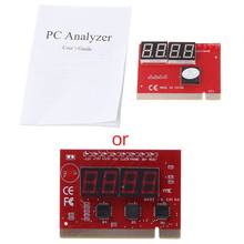 Novo computador pci post cartão placa-mãe led teste de diagnóstico de 4 dígitos analisador de computador dropship 2024 - compre barato