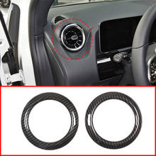 Para mercedes benz b glb classe w247 x247 b200 2019-2020 carro interior lado saída de ar anel capa guarnição acessórios 2024 - compre barato