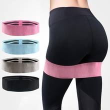 Cotton Gym Home Body Shaping Fitness Yoga Hip Leg Circle Elastic Resistance Band Health Yoga Training Accessories 2024 - buy cheap