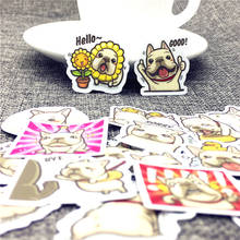 40 Pcs/Lot Anime Funny Pugs Cute Self-made stickers scrapbooking For Cartoon Sticker For Laptop Fridge Skateboard 2024 - buy cheap
