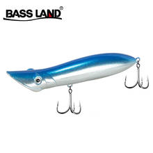 Bassland New Pencil Fishing Lure Poppers Sea Fishing Hard Surface Bait 112mm 39g Artificial pesca Sinking For Sea Bass 2024 - buy cheap