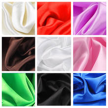 34 Color Soft Satin Fabric Wedding Party Decoration Box Lining DIY Clothing Sewing Background Accessories 2024 - buy cheap