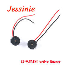 5PCS Electromagnetic Active Buzzer 12V 12*9.5MM Speaker alarm loudspeaker With Cable 2024 - buy cheap