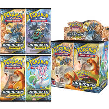 New 324Pcs Pokemon TCG:  Sun & Moon Unbroken Bonds Booster Box Trading Card Game Pokemon Cards Original  Collectibles  Pokemon 2024 - buy cheap