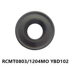 100% Original RCMT0803 RCMT1204 RCMT0803MO RCMT1204MO YBD102 hierro fundido procesado de acero insertos de carburo de torno de RCMT 0803 2024 - compra barato
