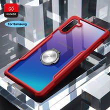 Xundd-capa de silicone transparente de luxo para celular samsung, proteção antichoque 360 graus, para galaxy note 8, 9, note 10 plus 2024 - compre barato