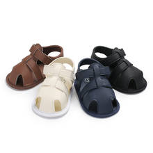 Newest Style Summer Newborn Baby Boy Girl Fashion Sandals Soft Sole Crib Shoes Sneaker Prewalker 0-18Months 2024 - buy cheap