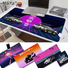 Maiya-mousepad de borracha original d super car ae86, frete grátis, tapete para mouse, teclado grande 2024 - compre barato