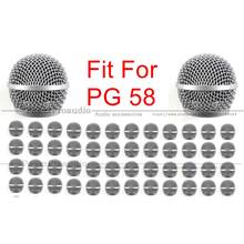 50pcs/lot New Replacement Ball Head Mesh Microphone Grille for Shure PG48/PG58 PG 58 Accessories 2024 - buy cheap
