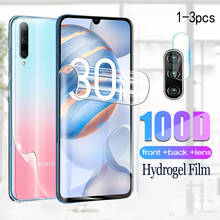 honor 30i camera lens Hydrogel Film For huawei honor 30i Screen Protector protective On honor30i 30 i safty back Film Not Glass 2024 - buy cheap