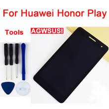 Assembly-tela de reposição para honor honor play, com sensor de toque, módulo de vidro e tela lcd 2024 - compre barato