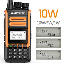 Baofeng-walkie-talkie UV-99, Radio bidireccional, 10W, 8800mAh, 10km, 136-174/400-520MHz, actualización de Radio Amateur, UV-5R 2024 - compra barato