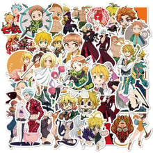 10/30/50PCS Anime The Seven Deadly Sins Stickers Snowboard Laptop Luggage Fridge Graffiti Cartoon Decal Sticker for Kid Gift 2024 - buy cheap