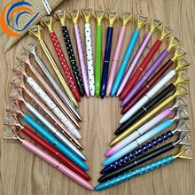 Pen Factory Diamond Pen Metal Ballpoint Pen 22 Pcs Per Set Diamond Pen Advertising Promotion Pen 2024 - buy cheap