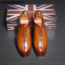 Zapatos formales Oxford para Hombre, Calzado De boda, Italiano, Masculino 2024 - compra barato
