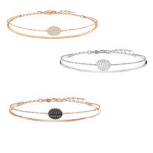 Stylish  Rose Gold Double Layer Wafer Retro Adjustable Bracelet As A Mother's Day Gift. 2024 - buy cheap