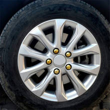 17mm neumático coches vehículos neumático rueda neumático tapa de rosca decorativo neumático tuerca tornillo de coche estilo Protector a prueba de polvo 2024 - compra barato