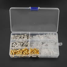 320PCS/BOX 4mm Bullet Terminal Car Electrical Wire Connector Male Female Bullet Crimp Connectors Terminal+Insulation Sheath 2024 - buy cheap