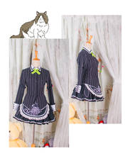 Disfraz de Anime TouHou Project Izayoi Sakuya Lolita, uniforme de cualquier tamaño, disfraz de Halloween, nuevo, 2020 2024 - compra barato