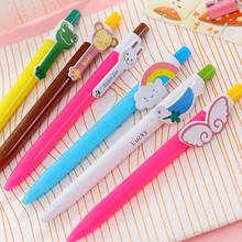 4 pcs/Lot Kawaii Rainbow animal series ballpoint pens cute gift pen Stationery pen Novelty Office accessories school supplies 2024 - buy cheap