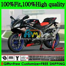 Золотой черный инъекции для Aprilia RS-125 RS125 06 07 08 09 10 11 61BS.1 RS4 RSV125 RS 125 2006 2007 2008 2009 2010 2011 обтекатель 2024 - купить недорого