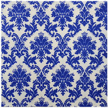 Guardanapo de papel vintage azul flor, guardanapo de papel para decoração de café e festas de alta qualidade com 33cm x 33cm 20 tamanhos/lote 2024 - compre barato