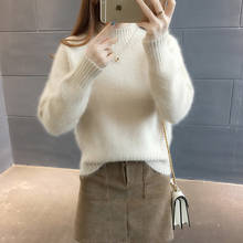 New  Fashion 2020 Women Autumn Winter Turtleneck Sweater Pullovers  Warm  Knitted Sweaters Pullover  Lady 2024 - buy cheap