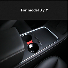 Auto Accessories For Tesla Model 3 Model Y 2021 Car Water Cup Slot Slip Limit Clip ABS Turn Fur Car Cup Holder Limiter 2024 - buy cheap