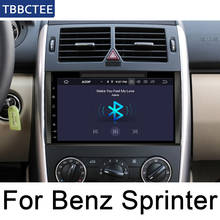 Reproductor Multimedia con GPS para coche, autorradio con Android, DVD, Wifi, sistema de mapa, para Mercedes Benz Sprinter 2006 ~ 2012 NTG 2024 - compra barato