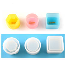 Flowerpot Resin Mold DIY Epoxy Resin Crafts Clay Box Storage Ashtray Silicone Mold For Jewelry Making 2024 - buy cheap