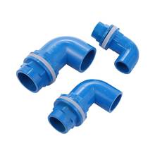 Blue PVC Pipe Fittings PVC Elbow Connector Connector Inner Diameter 20/25/32mm Plastic Joint Water Pipe Parts Irrigation Adapter 2024 - buy cheap