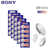 SONY-pilas de litio CR1616 DL1616 ECR1616 LM1616 200 3V, 1616 unids/lote, pila de botón para reloj de placa base 2024 - compra barato