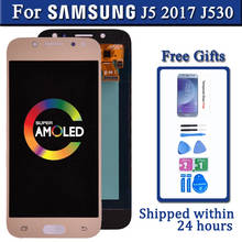 Super amoled para samsung galaxy j5 2017 j530 j530f lcd screen display toque digitador assembléia lcd para j5 pro 2017 j5 duos 2024 - compre barato
