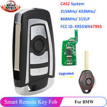 KEYECU Modified Flip Car Remote Key Fob 315MHz 433MHz 868MHz ID7944 Chip for BMW CAS2 1 3 5 6 Series E93 E60 Z4 X5 X3 HU92 2024 - buy cheap