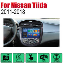 Reproductor Multimedia con GPS para coche, unidad principal de sistema de vídeo estéreo y Radio, Android, para Nissan Tiida 2011 ~ 2018 2024 - compra barato