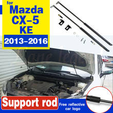 Cubierta de capó delantero de coche, barras de puntal de barra hidráulica, resorte de soporte de elevación, estilo de coche, para Mazda CX-5 CX5 2013-2016 KE 2024 - compra barato