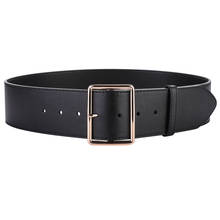 High Quality Cowskin Belts For Dress Coat Soft Wide Gold Pin Buckle Cowhide Belt Jeans Lady Luxury Real Leather Waistbands Gifts 2024 - buy cheap