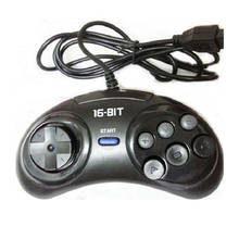 Игровой контроллер для 16-битной ручки 6-кнопочный геймпад для SEGA Genesis для SEGA MD 2024 - купить недорого