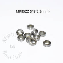 Bearing 10pcs MR85ZZ 5*8*2.5(mm) free shipping chrome steel Metal Sealed High speed Mechanical equipment parts 2024 - buy cheap