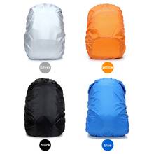 Funda impermeable para mochila, cubierta de lluvia con revestimiento de poliéster, tela de protección solar, cuerda elástica, borde envolvente, Triple, superligero, portátil 2024 - compra barato