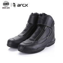 ARCX Motorcycle Crow Leather Boots Motorbike Touring Riding Fashion Design Shoes Waterproof Rider Riding Protective Boots 2024 - buy cheap