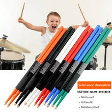 1pair 5A/7A Multi Colors Professional Drum Sticks Maple Wood Drumsticks Drum Sticks for Beginners 2024 - buy cheap