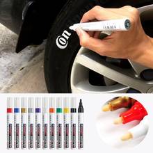 Масляная краска для автомобильных колес, ручка для рисования, маркировочная ручка, композитная резиновая шина для автомобиля, шина для рисования, средство для ухода за краской 2024 - купить недорого